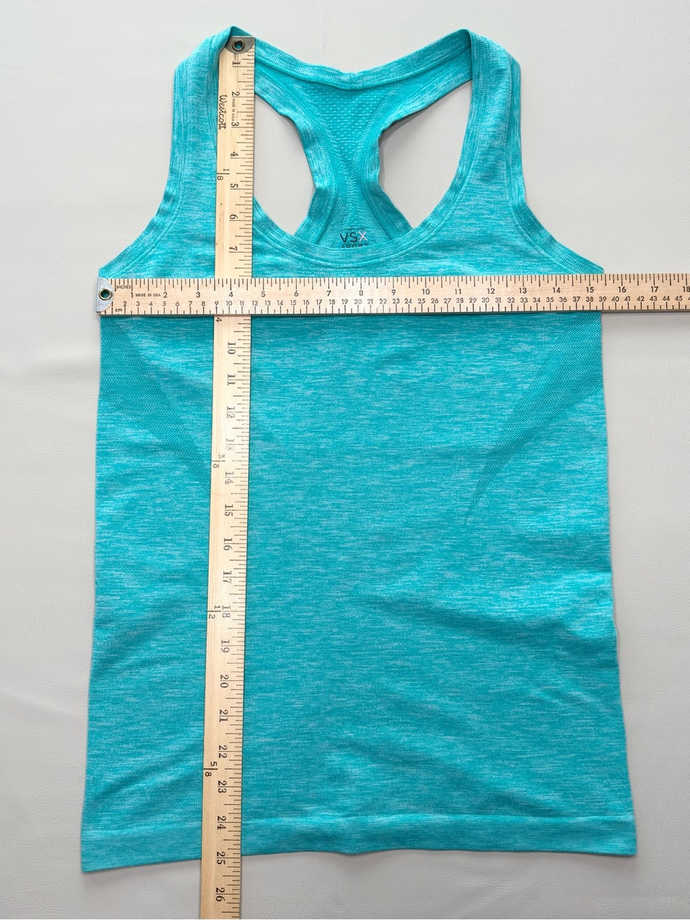 VSX Sport Teal Marled Racerback Tank Top - Women's Active - Picture 13 of 13